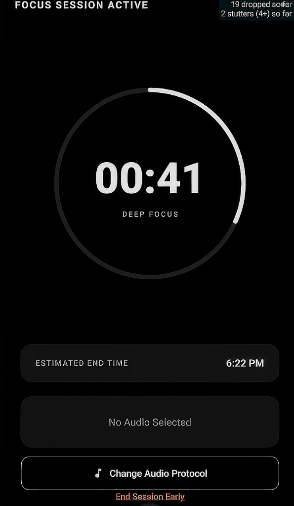 Intent Focus Screen